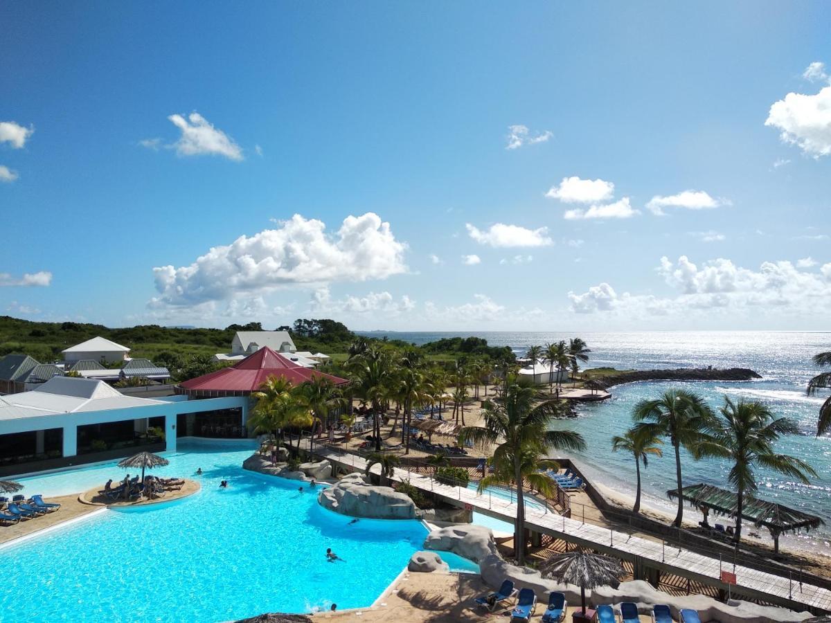Studio Avec Grande Piscine, Plage Vanille Caraibes Saint-Francois  Exteriör bild
